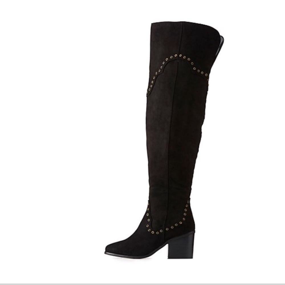 Studded Over The Knee Boots